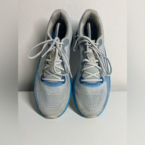 Under Armour Charged Pulse Grey Blue Running Sneakers 3023020-107 men\'s Sz 10,5